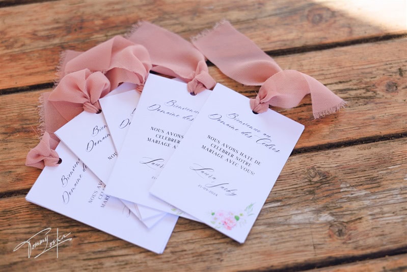 programme de la journée de mariage